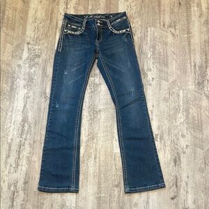 LA idol Blue Boot Cut Jeans
